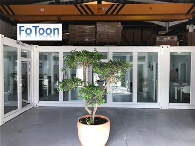 Мобилни монтажни канцеларијски контејнер у Шпанију